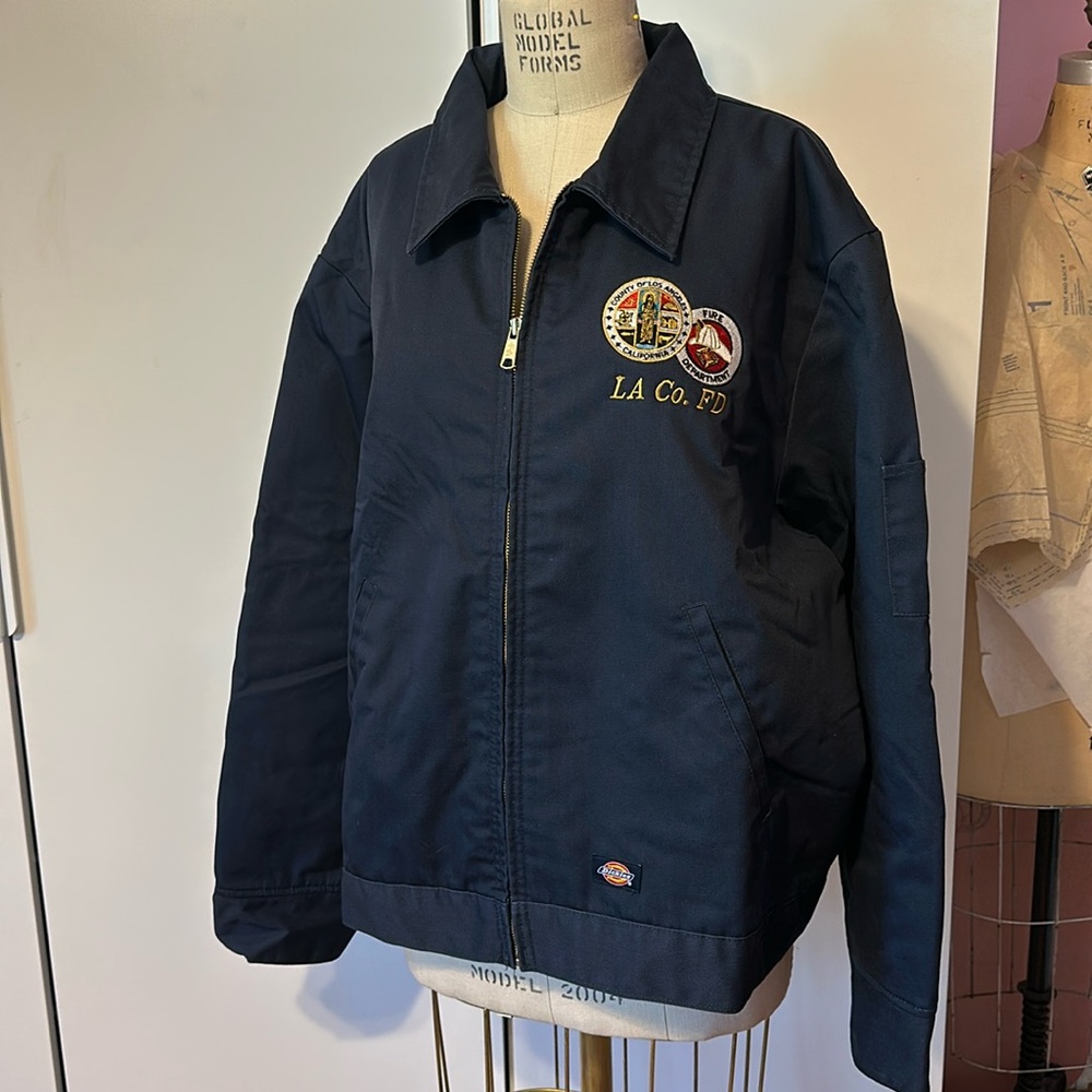 Dickies LA Co. FD Jacket – Blue – Men’s 2XLT – Workwear Coat